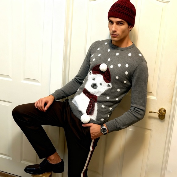 Christmas sweater (M) - Picture 1 of 6